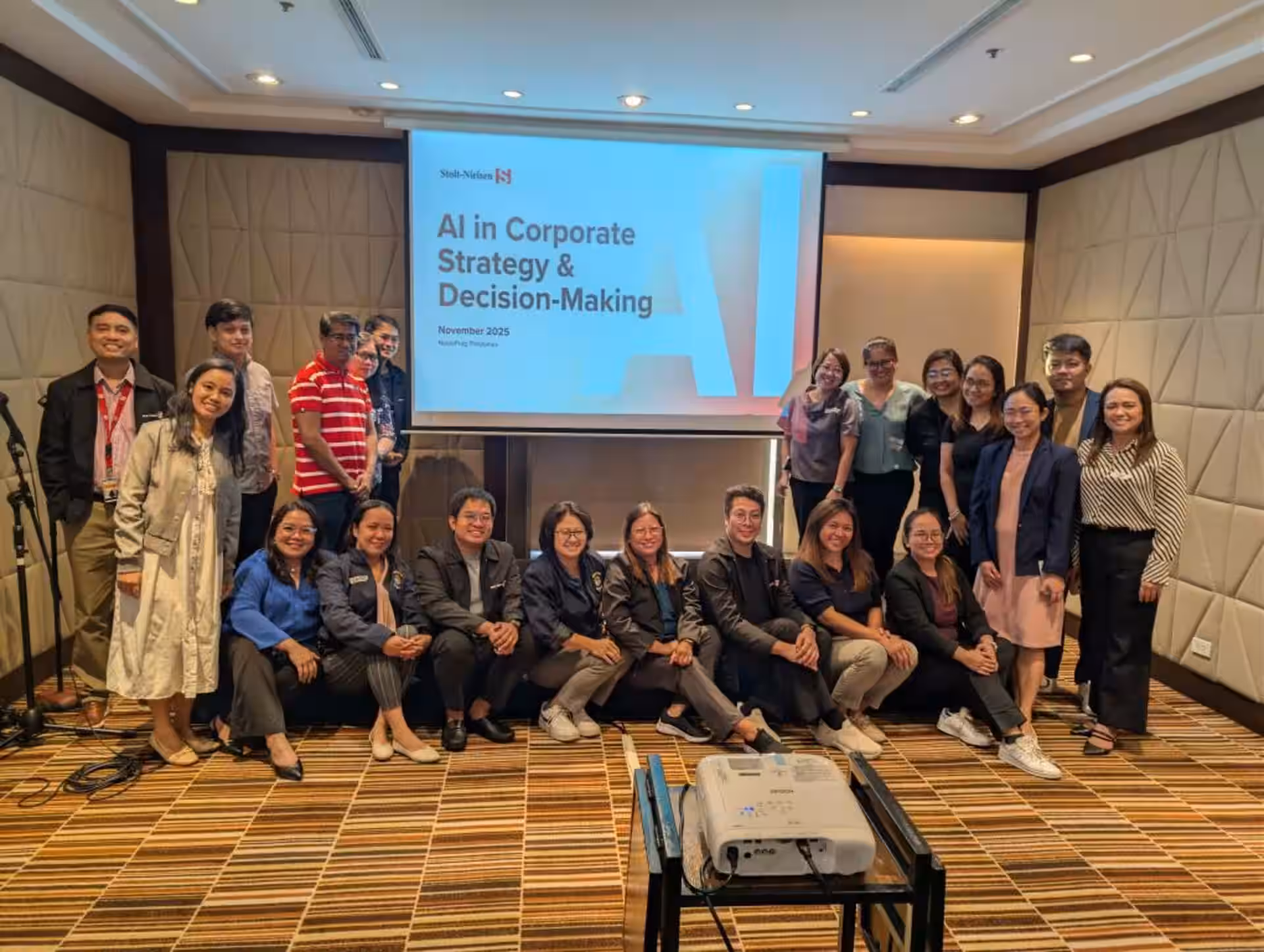 Artificial Intelligence on-site training